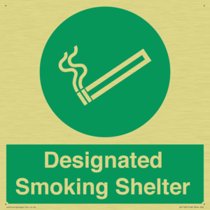 Designated Smoking Shelter